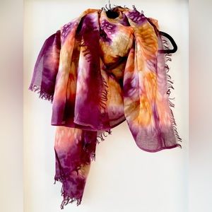 TILO Scarves street splash style! New in bag. 100% Cotton rich color pop 💫⚡️